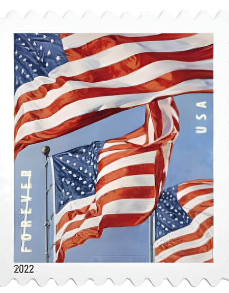 Flag 2022 stamps 1set=5Sheets Was $73.00/set - stampworldstore