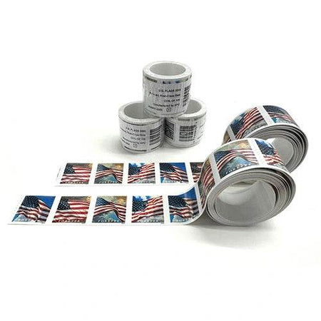 2024 USPS Forever American Flag Stamps Rolls Was $73.00/roll - stampworldstore