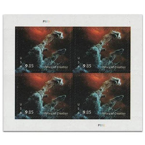 2024 USPS Pillars of Creation forever stamps 1set=5Sheets Was $73.00/set - stampworldstore