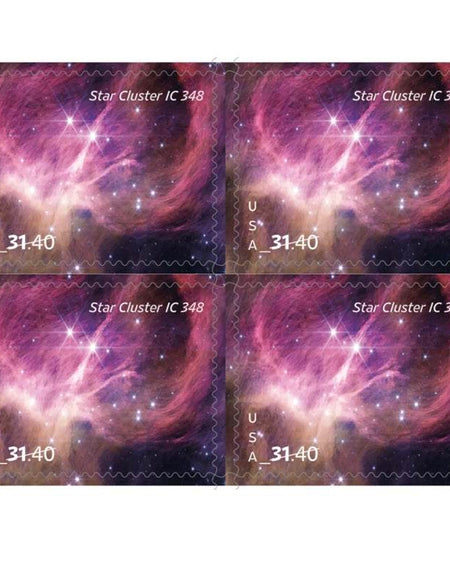 2025 Star Cluster Stamps, Sheet of 4Priority Mail Express Stamp 1set=5Sheets Was $73.00/set - stampworldstore