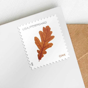 2025 Vibrant Leaves Postcard stamps Rolls of 100 Was $73.00/roll - stampworldstore