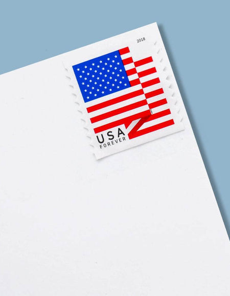 2018 USPS Forever American Flag Stamps Rolls Was $73.00/roll - stampworldstore