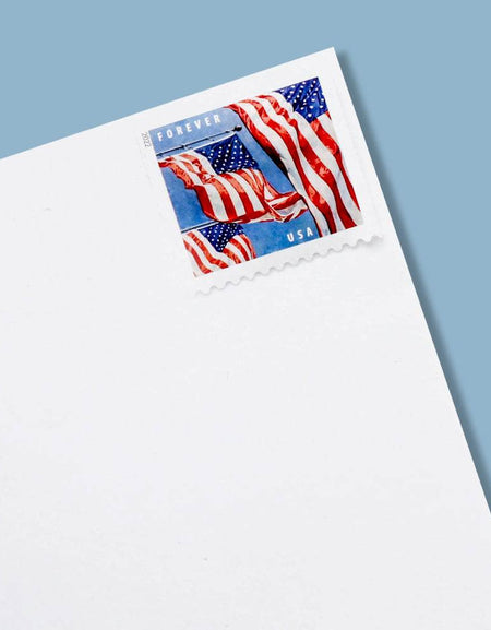2022 USPS Forever American Flag Stamps Rolls Was $73.00/roll - stampworldstore