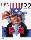 1998 US Uncle Sam Postage Stamps 1set=5Sheets Was $73.00/set - stampworldstore
