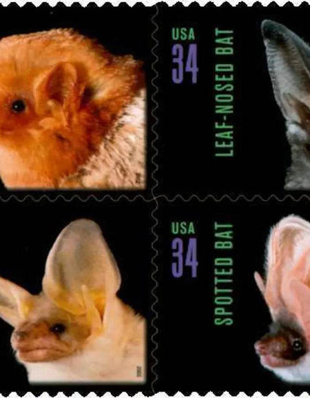 2002 American Bats Stamp 1set=5Sheets Was $73.00/set - stampworldstore