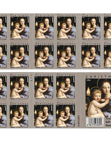 2011 Raphael Madonna of the Candelabra Stamps 1set=5Sheets Was $73.00/set - stampworldstore