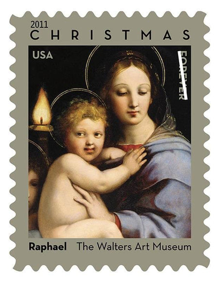 2011 Raphael Madonna of the Candelabra Stamps 1set=5Sheets Was $73.00/set - stampworldstore