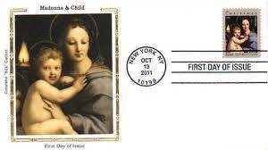 2011 Raphael Madonna of the Candelabra Stamps 1set=5Sheets Was $73.00/set - stampworldstore