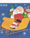 2012 US Stamp Santa & Sleigh - Booklet of 20 Forever Stamps 1set=5Sheets Was $73.00/set - stampworldstore