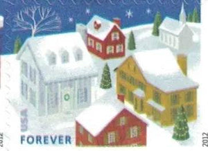 2012 US Stamp Santa & Sleigh - Booklet of 20 Forever Stamps 1set=5Sheets Was $73.00/set - stampworldstore