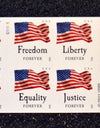 2012 Forever Stamps Four Flags Sheetst of 20 1set=5Sheets Was $73.00/set - stampworldstore