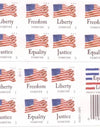 2012 Forever Stamps Four Flags Sheetst of 20 1set=5Sheets Was $73.00/set - stampworldstore