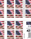 USPS US Flag 2017 Forever Stamps - Sheets of 20 1set=5Sheets Was $73.00/set - stampworldstore