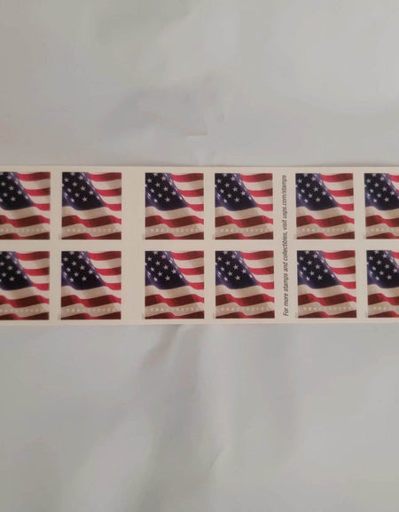 USPS US Flag 2017 Forever Stamps - Sheets of 20 1set=5Sheets Was $73.00/set - stampworldstore