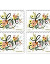 2018 USPS Love Flourishes Forever Stamps 1set=5Sheets Was $73.00/set - stampworldstore