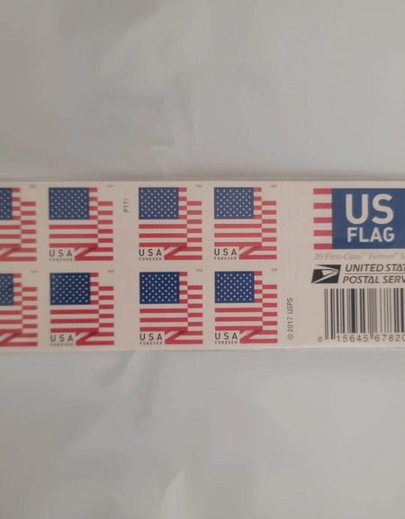 USPS US Flag 2018 Forever Stamps (Sheets of 20) 1set=5Sheets Was $73.00/set - stampworldstore