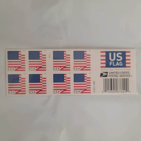 USPS US Flag 2018 Forever Stamps (Sheets of 20) 1set=5Sheets Was $73.00/set - stampworldstore