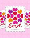 2019 USPS Hearts Blossom Love Forever Stamps 1set=5Sheets Was $73.00/set - stampworldstore