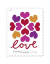 2019 USPS Hearts Blossom Love Forever Stamps 1set=5Sheets Was $73.00/set - stampworldstore