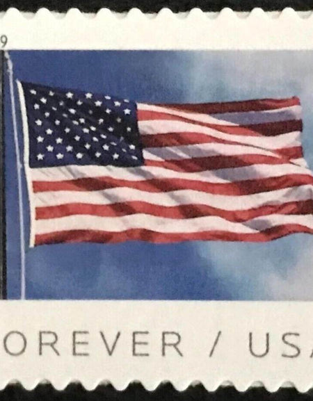2019 US FLAG 1set=5Sheets Was $73.00/set - stampworldstore