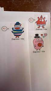 USPS 2021 Message Monsters Forever First Class Postage Stamps 1set=5Sheets Was $73.00/set - stampworldstore