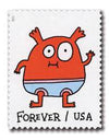 USPS 2021 Message Monsters Forever First Class Postage Stamps 1set=5Sheets Was $73.00/set - stampworldstore