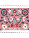 2022 Love Forever Stamps 1set=5Sheets Was $73.00/set - stampworldstore