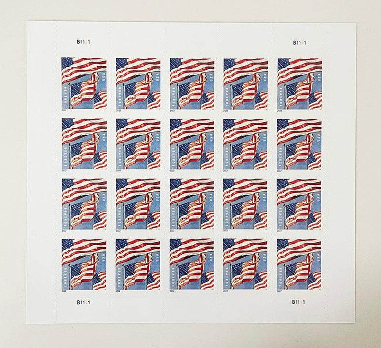 Flag 2022 stamps 1set=5Sheets Was $73.00/set - stampworldstore