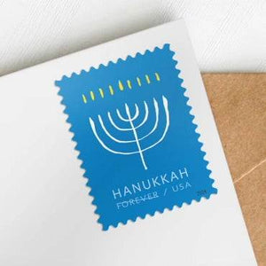 2024 USPS Hanukkah Forever Stamps, Sheet of 20 1set=5Sheets Was $73.00/set - stampworldstore