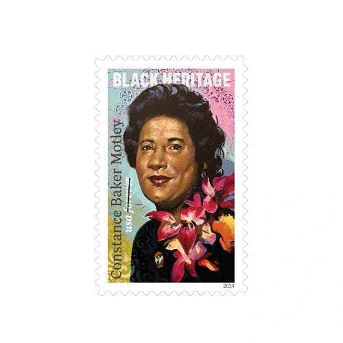 2024 USPS Constance Baker Motley Forever Stamps 1set=5Sheets Was $73.00/set - stampworldstore