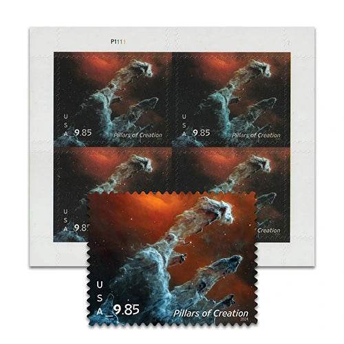2024 USPS Pillars of Creation forever stamps 1set=5Sheets Was $73.00/set - stampworldstore