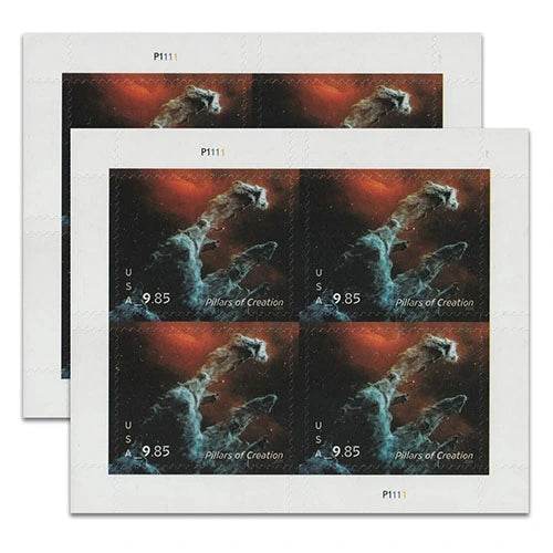 2024 USPS Pillars of Creation forever stamps 1set=5Sheets Was $73.00/set - stampworldstore
