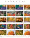 2024 USPS Autumn Colors Forever Stamps (Sheet of 20) 1set=5Sheets Was $73.00/set - stampworldstore
