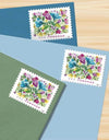 2024 USPS Celebration Blooms Stamps, Sheet of 20 1set=5Sheets Was $73.00/set - stampworldstore