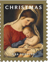 2024 usps Christmas Madonna and Child Forever Stamps Sheets of 20 1set=5Sheets Was $73.00/set - stampworldstore