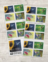 2024 USPS Garden Delights Forever Stamps 1set=5Sheets Was $73.00/set - stampworldstore