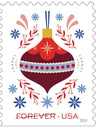 2024 Holiday Joy Forever Stamps, Sheets of 20 1set=5Sheets Was $73.00/set - stampworldstore