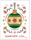 2024 Holiday Joy Forever Stamps, Sheets of 20 1set=5Sheets Was $73.00/set - stampworldstore
