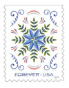 2024 Holiday Joy Forever Stamps, Sheets of 20 1set=5Sheets Was $73.00/set - stampworldstore