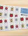 2024 Holiday Joy Forever Stamps, Sheets of 20 1set=5Sheets Was $73.00/set - stampworldstore