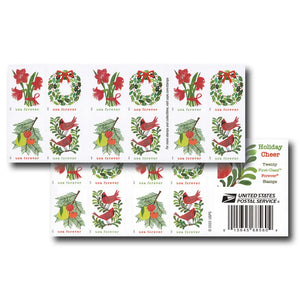 2025 Holiday Cheer 1set=5Sheets  Was $73.00/set