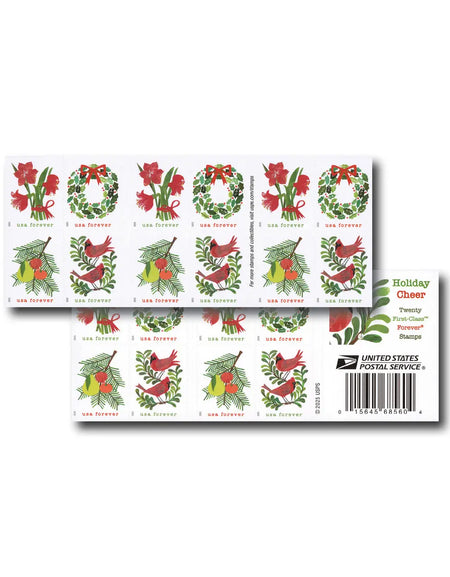2025 Holiday Cheer 1set=5Sheets  Was $73.00/set
