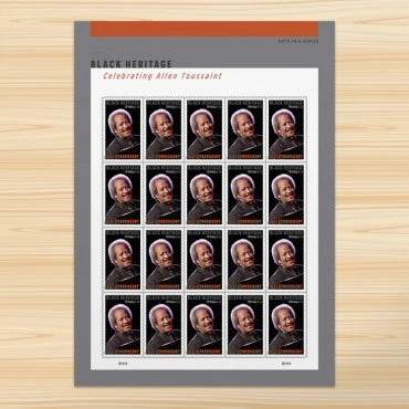 2025 Allen Toussaint Stamps Sheet of 20 1set=5Sheets Was $73.00/set - stampworldstore