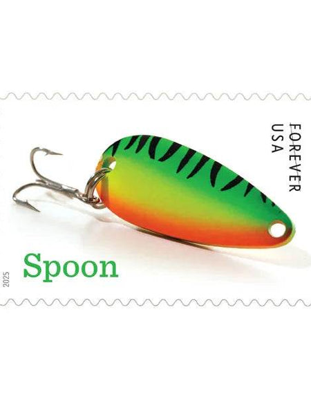 2025 Freshwater Fishing Lures Stamps Sheet of 20 1set=5Sheets Was $73.00/set - stampworldstore