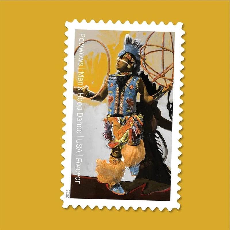 2025 Powwows Celebrating Native AmericanCulture Stamps Sheet of 20 1set=5Sheets Was $73.00/set - stampworldstore