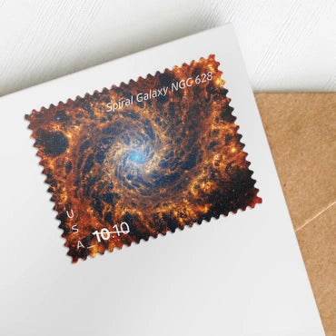 2025 Spiral Galaxy Stamps Sheet of 4Priority Mail Stamp 1set=5Sheets Was $73.00/set - stampworldstore