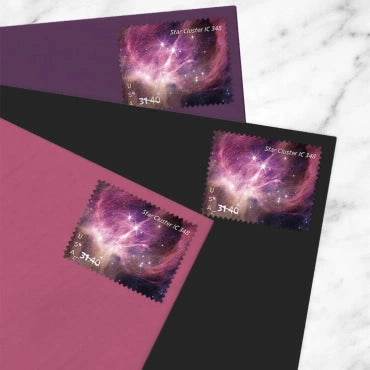 2025 Star Cluster Stamps, Sheet of 4Priority Mail Express Stamp 1set=5Sheets Was $73.00/set - stampworldstore