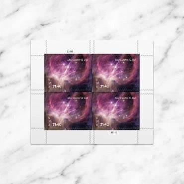 2025 Star Cluster Stamps, Sheet of 4Priority Mail Express Stamp 1set=5Sheets Was $73.00/set - stampworldstore