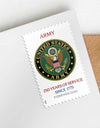2025 U.S. Army 250th Anniversary Commemorative Stamps 1set=5Sheets Was $73.00/set - stampworldstore