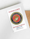 2025 U.S. Marine Corps 250th Anniversary Commemorative Stamps, Sheet of 20 1set=5Sheets Was $73.00/set - stampworldstore
